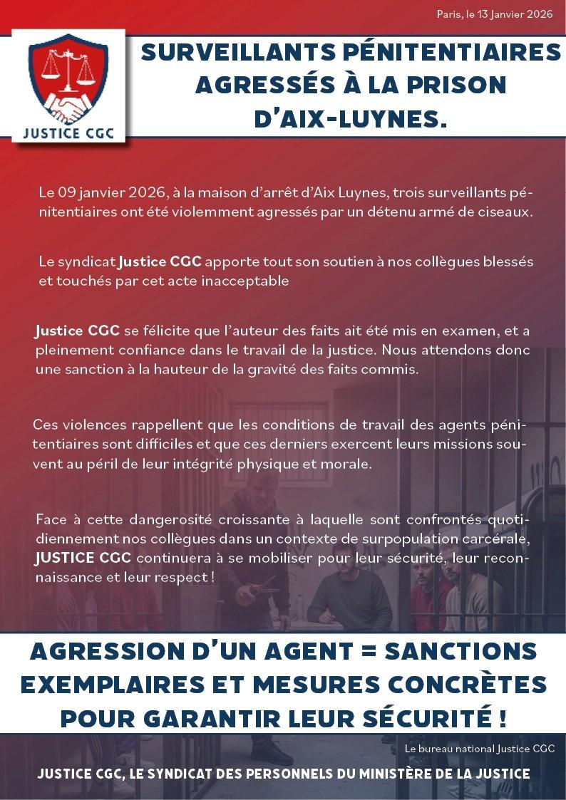 Agression aix luynes