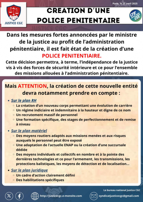 Police penitentiaire